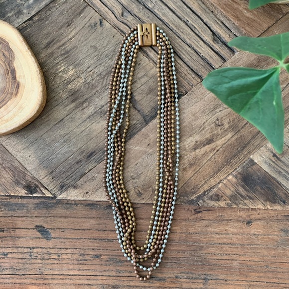 Jewelry | Vintage Multi String Necklace | Poshmark
